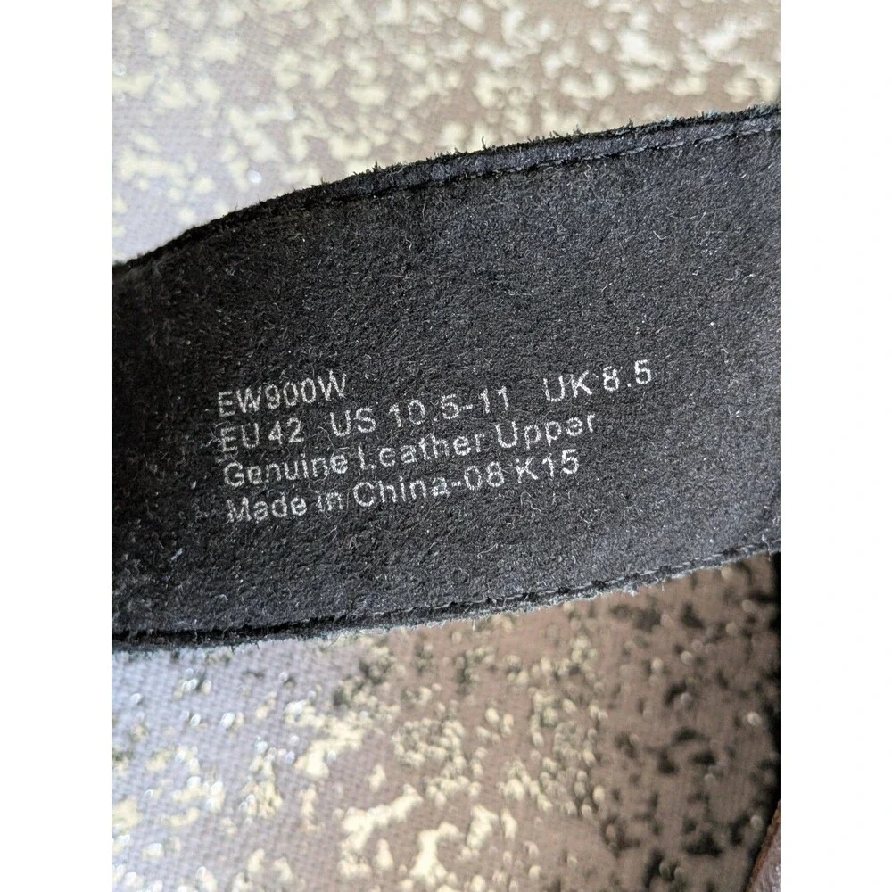 Aetrex Marilyn Womens US 10.5-11 EU 42 Shoes Black Leather Wedge Sandals Comfy